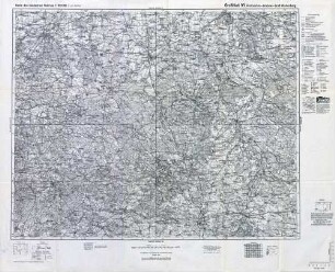 Reichskarte: Großblatt 93 Krotoschin-Grabow-Groß Wartenberg