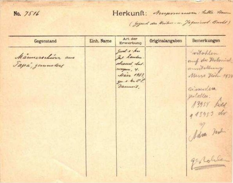 Dies ist ein Digitalisat eines historischen Dokuments. Es spiegelt den Entstehungskontext wider und entspricht nicht dem heutigen Maßstab einer geschichts- und diversitätsbewussten Sprache.