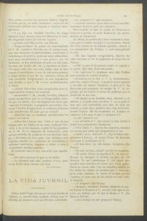 La vida juvenil - [Fin de "La vida juventil"]