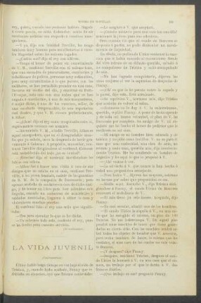 La vida juvenil - [Fin de "La vida juventil"]