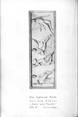 Otto Sigismund Runge: Aus dem Zyklus "Amor und Psysche". Abb. 24
