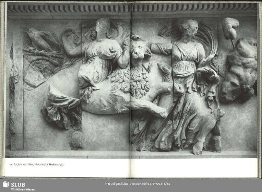 25 La frise sud: Rhéa, Adrastée (?), Hephaistos (?)