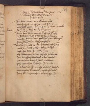 Kung Haraldus opfert zwen sun (01.05.1549); RSM 2S/3086b
