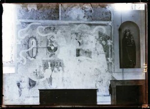 Kirche; Wandbilder nach der Restaurierung