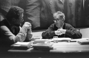 Brecht-Haus : Im Brecht-Haus: "Dichterleben mit Richard Pietrass und Oscar Pastior