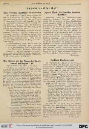 Vom Verband Deutscher Kunstvereine