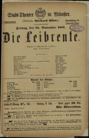 Die Leibrente