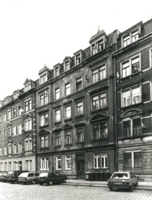 Dresden-Neustadt, Helgolandstraße 1. Wohnhaus (um 1895)