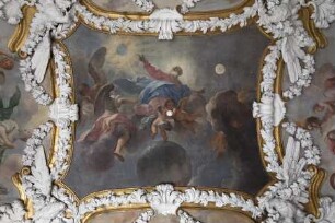 Triumph der Religion — Gottvater trennt Licht und Dunkelheit und erschafft die Gestirne