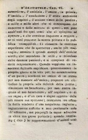 Opere in Prosa dell'abate Pietro Metastasio, 2. Estratto dell'arte poetica
