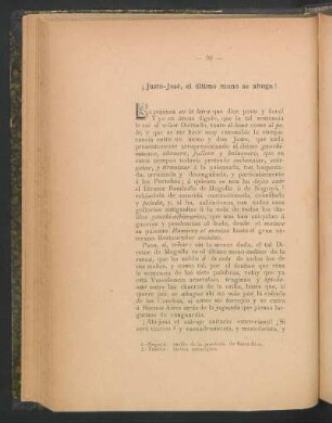 ¡Justo-José, el último mono de su ahuga!