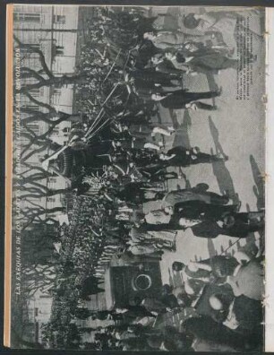 Las exequias de los cadetes y aviadores caidos en la Revolución
