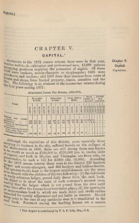 Chapter V. Capital