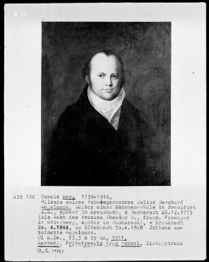 Bildnis Julius Bernhard Engelmann