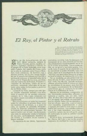 El Rey, el Pintor y el Retrato