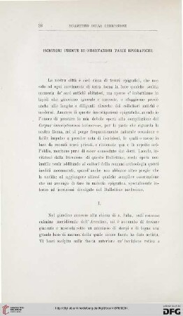6: Iscrizioni inedite ed osservazioni varie epigrafiche
