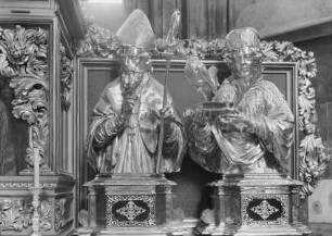 Vier Büsten der Heiligen Wenzel, Adalbert, Cyrillus und Veit — Büste des heiligen Veit