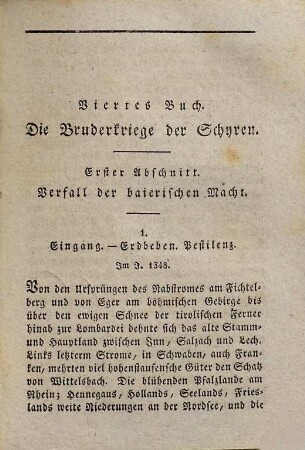 Heinrich Zschokke's ausgewählte historische Schriften : in sechzehn Theilen, 9. Der Baierischen Geschichten viertes Buch
