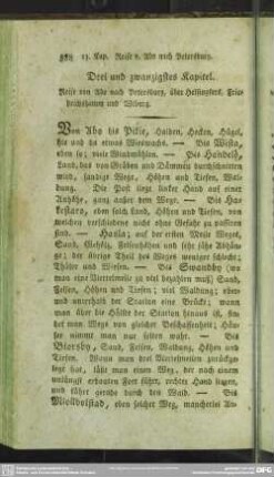 Drei und zwanzigstes Kapitel. Reise von Abo nach Petersburg, über ...