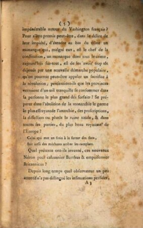 La sainte Colère d'un patriote : ou le masque arraché