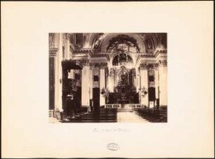 S. Nicolo da Tolentino, Rom: Innenansicht der Kirche S. Nicolo da Tolentino