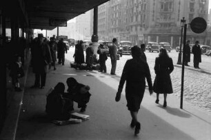 Bukarest: Boulevard Bratianu vom ARO aus