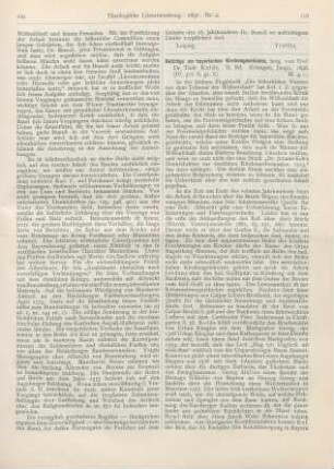 110-112 [Rezension] Kolde, Theodor (Hrsg.), Beiträge zur bayerischen Kirchengeschichte. 2. Bd