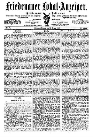 Nr. 10, 12.01.1910