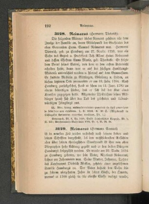 3128. Reimarus (Hermann Dieterich)