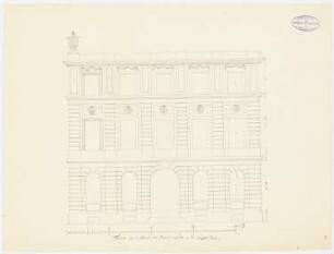Wohnhaus des Brauers Loth in der Leipziger Straße, Berlin: Fassadenansicht