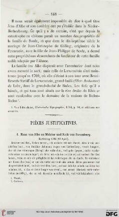 Pièces justificatives