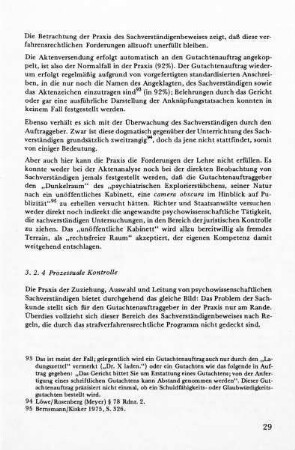 3.2.4 Prozessuale Kontrolle