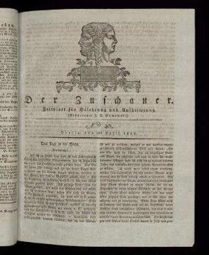 No. 43 - 9. April 1822