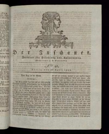 No. 43 - 9. April 1822