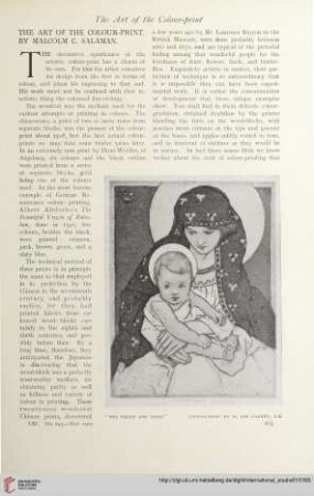 Vol. 61 (1917) = No. 243: The art of the colour-print