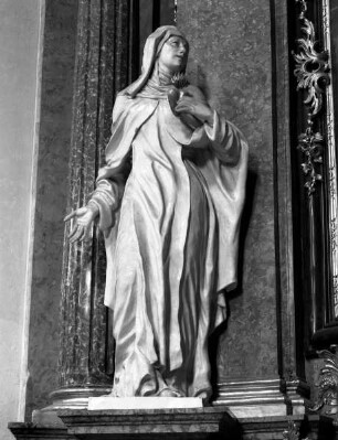 Statue der heilige Margarethe Marie Alacogue