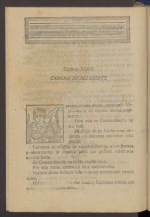 Capítulo XXXIV - Casados secretamente