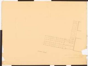 Reichsluftfahrtministerium, Berlin: Teilgrundriss L1/V1/A 1:100 (5. OG)