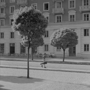 Straßenbahnverkehr in der Innenstadt Sofias