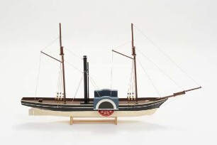Modell Seitenraddampfer KRONPRINZESSIN ELISABETH