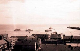 Helgoland: Von der Oberstadt auf Schiffe