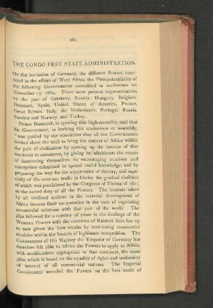 The Congo Free State Administration.