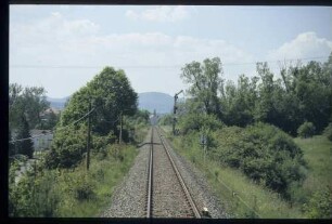 Strecke in km 7+400
