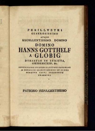 Hanns Gotthelf a Globig