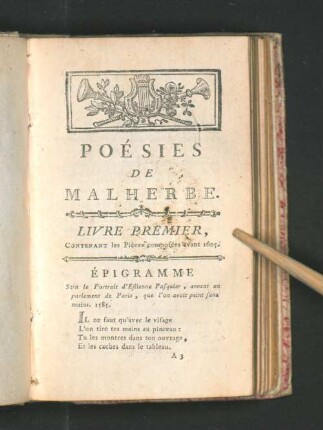Livre Premier,