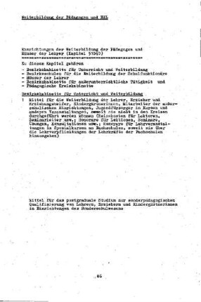 Einrichtungen der Weiterbildung der Pädagogen und Häuser der Lehrer