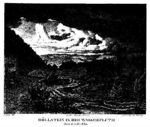 Höllstein in der Wasserfluth : den 16. Juli 1830