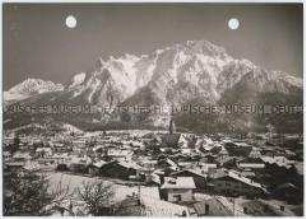 Mittenwald, Blick auf den Ort