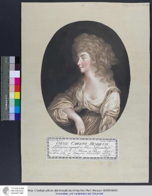 Louise Caroline Henriette Landgrave regnante de Hesse Darmstadt