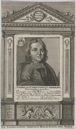 Bildnis des Andreas Christoph Arnoldus